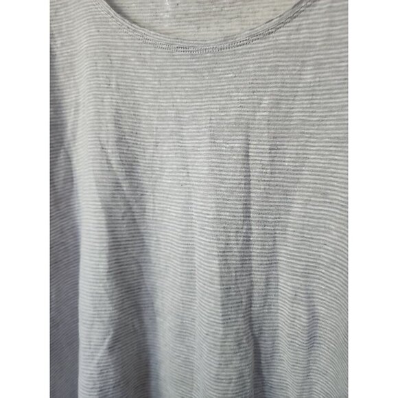Eileen Fisher Top Size Xs Linen Jersey Tee Minimal Cottage NEW CR50 Excellent - Picture 3 of 8